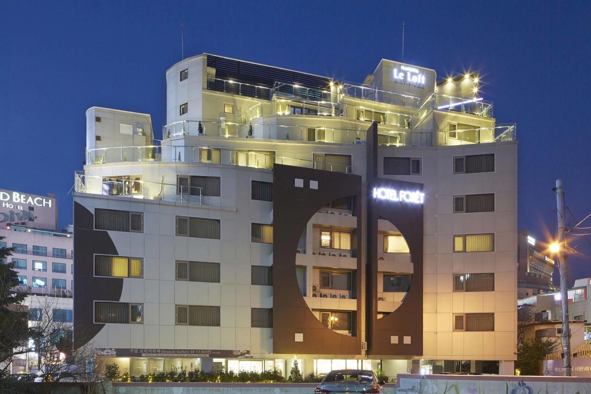 Hotel Foret Premier Haeundae Busan Exterior foto
